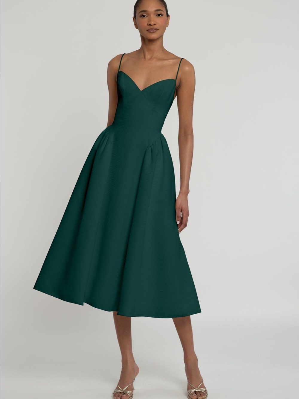 Jenny Yoo - Luella Dress in Emerald Green